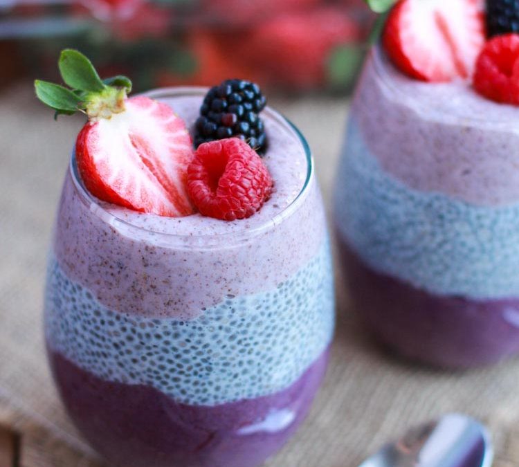 Berry Chia Pudding