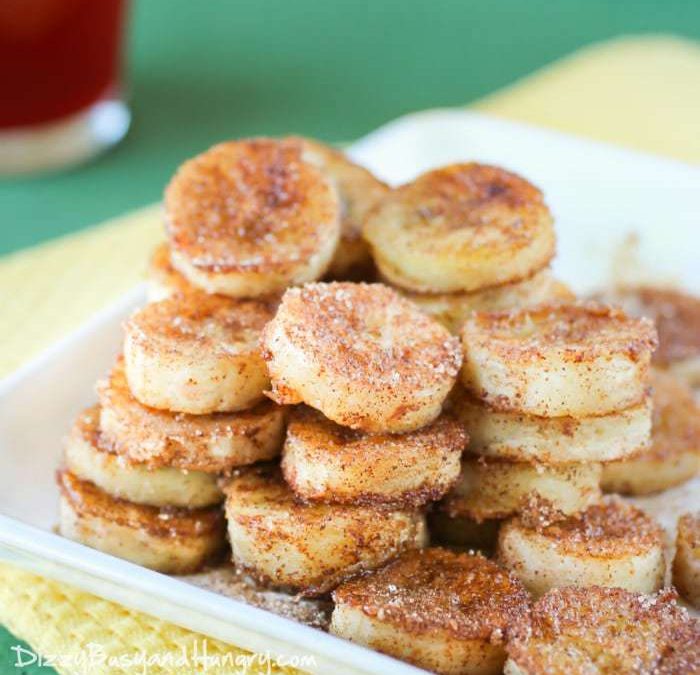 PAN FRIED CINNAMON BANANAS