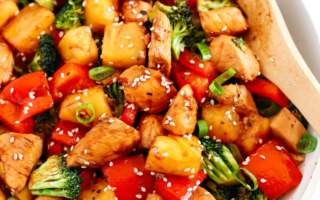 One Pan Pineapple Teriyaki Chicken