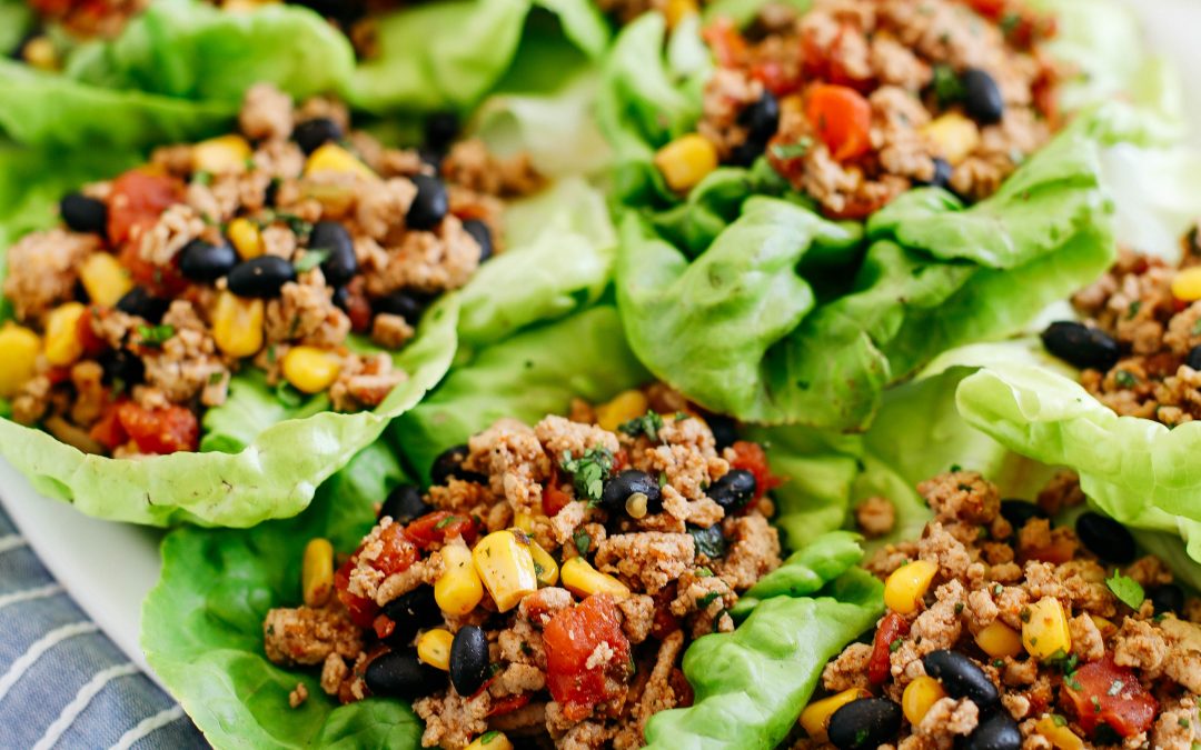 Turkey Taco Lettuce Cups