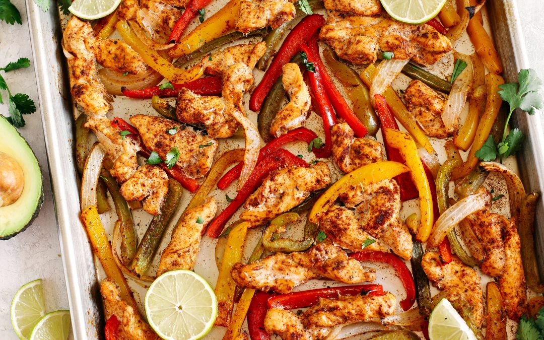 Sheet Pan Chicken Fajitas